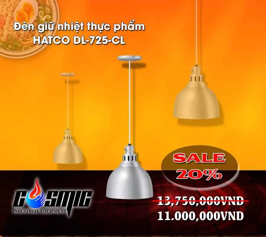 HATCO DL725CL FOOD HEAT LAMP Cosmic.vn